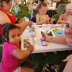 Craft activities at Festival of Leisure